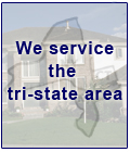 We service the tri-state area